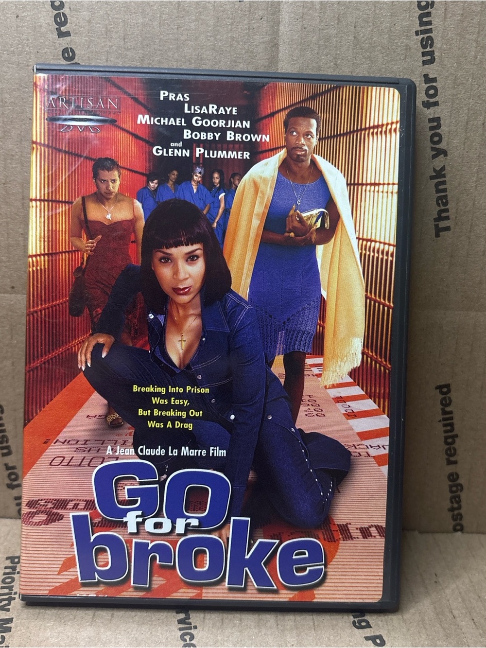 Go for Broke (DVD) - Blue Cover